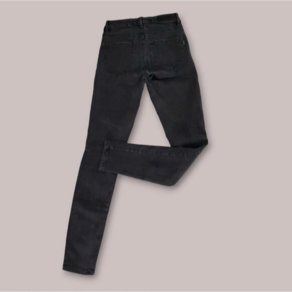 Garage Charcoal High Rise Skinny Jeans - Picture 10 of 16